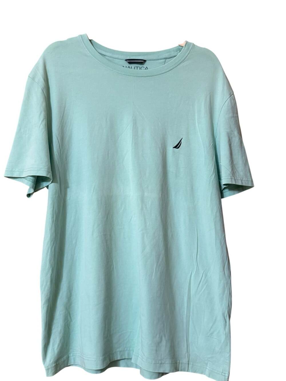 Nautica Performance Tee Shirt Light Green XL